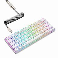Image result for Blue and White Wireless Keyboard with Phone Holder