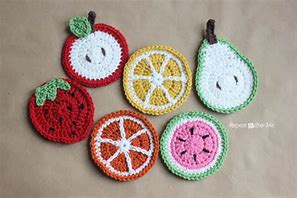 Image result for Crocheted Fruit Bag