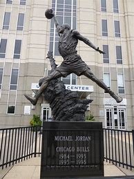 Image result for Michael Jordan Statue