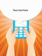 Image result for Vector Text Cell Phone