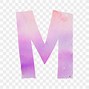 Image result for Glitter Letter M