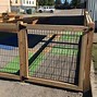 Image result for Chain Link Swing Gate