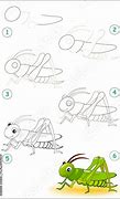 Image result for Draw a Cricket Step by Step
