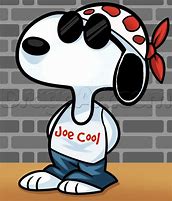 Image result for Snoopy Dog Joe Cool