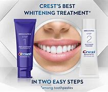 Image result for Crest 2 Step Whitening Toothpaste