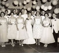 Image result for High School Prom 1960