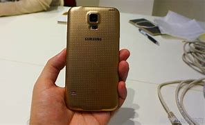 Image result for Samsung Galaxy S5 Gold