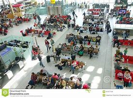 Image result for Airport Waiting Area with People
