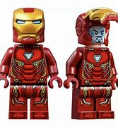 Image result for LEGO Iron Man Minifigure Helmet