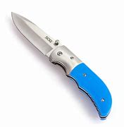 Image result for Blue Pocket Knife