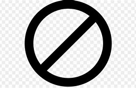 Image result for No Sign Clip Art Black and White