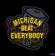 Image result for Beat Michigan with M Crossed Out