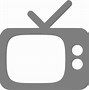 Image result for TV Icon Gray