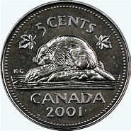Image result for Canadian 5 Cent Coin