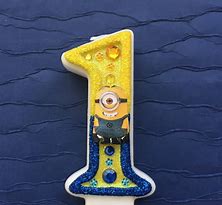 Image result for Minion Birthday Candles