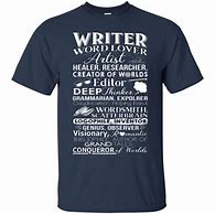 Image result for Author T-Shirts