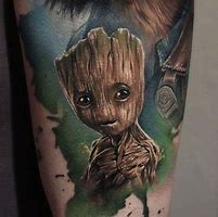 Image result for Groot Tattoo Watercolor