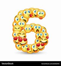 Image result for Number 6 Emoji