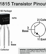 Image result for C1815 Transistor