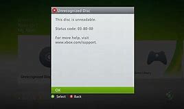 Image result for Xbox 360 Disc Unreadable