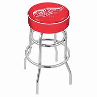 Image result for Red Double Ring Bar Stools