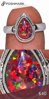 Image result for Opal Rings Kay Jewelers