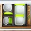 Image result for How to Organize Food Storage Containers