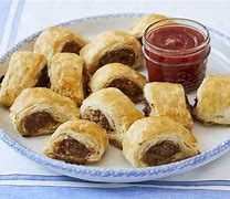 Image result for Sausage Rolls and Sauce