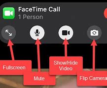 Image result for FaceTime Call Screen