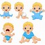 Image result for Happy Baby Cartoon with Blue Background