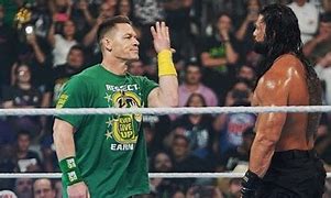 Image result for Roman Reigns vs John Cena Smackdown