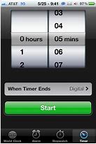 Image result for iPhone Timer