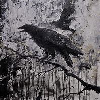 Image result for Gothic Raven Drawings