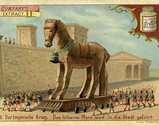 Image result for Trojan Horse Mythology Story