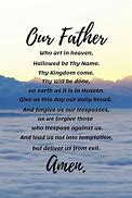 Image result for Our Father Prayer Christian