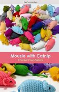 Image result for Crochet Catnip Mouse Pattern Free