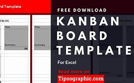 Image result for Free Kanban Board Excel Template