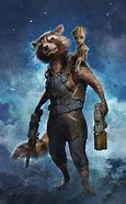 Image result for Rocket Raccoon Guardians of the Galaxy and Baby Groot