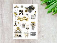 Image result for New Year iPhone Stickers