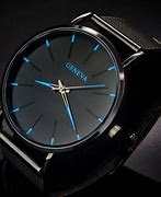 Image result for Geneva Quartz Watch Black