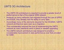 Image result for An Uplink On a UMTS Network