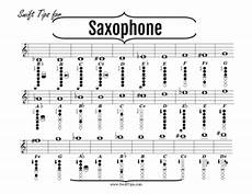 Saxophone Chart
