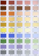 Image result for Paint Color Chart