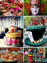 Image result for Alice in Wonderland Mad Hatter Tea Party