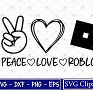 Image result for Peace Love Roblox