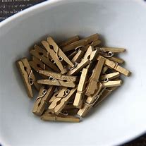 Image result for Gold ClothesPins