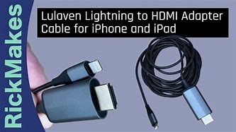 Image result for Lightning to HDMI Male