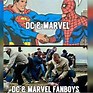 Image result for DC Marvel Memes