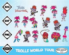 Image result for Trolls World Tour Clip Art
