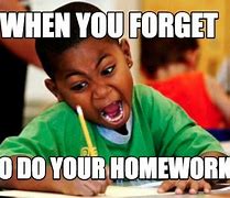 Image result for Kid Doing Homework Meme